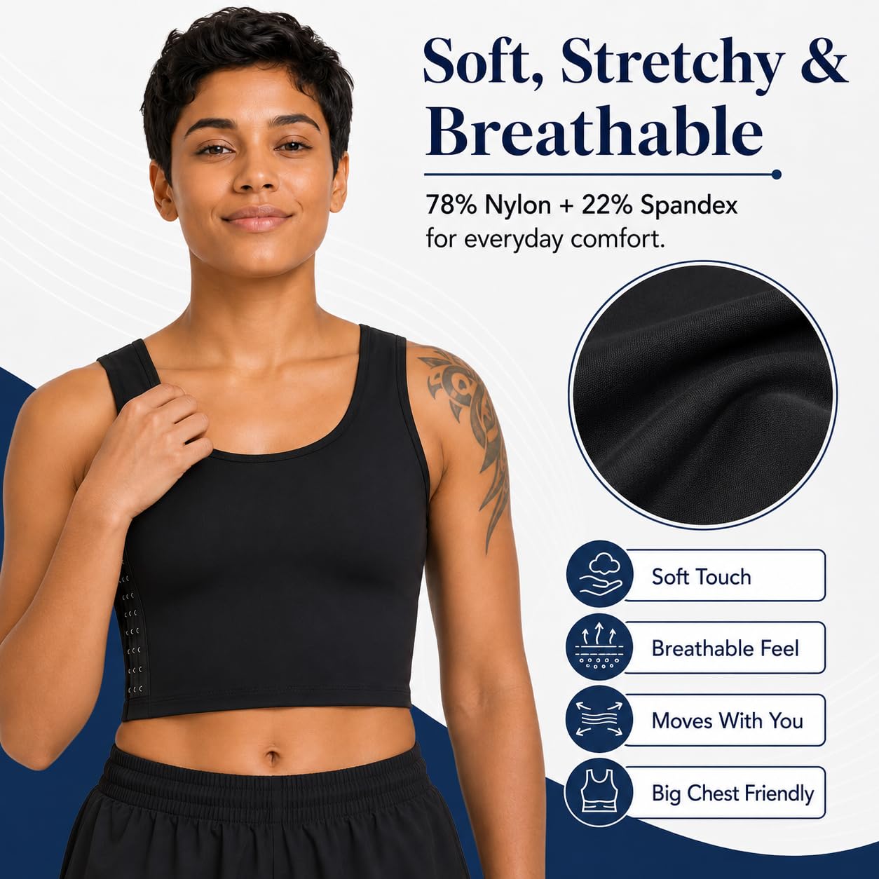 LGBT UNICORNS Chest Binder for Trans Men — image 5