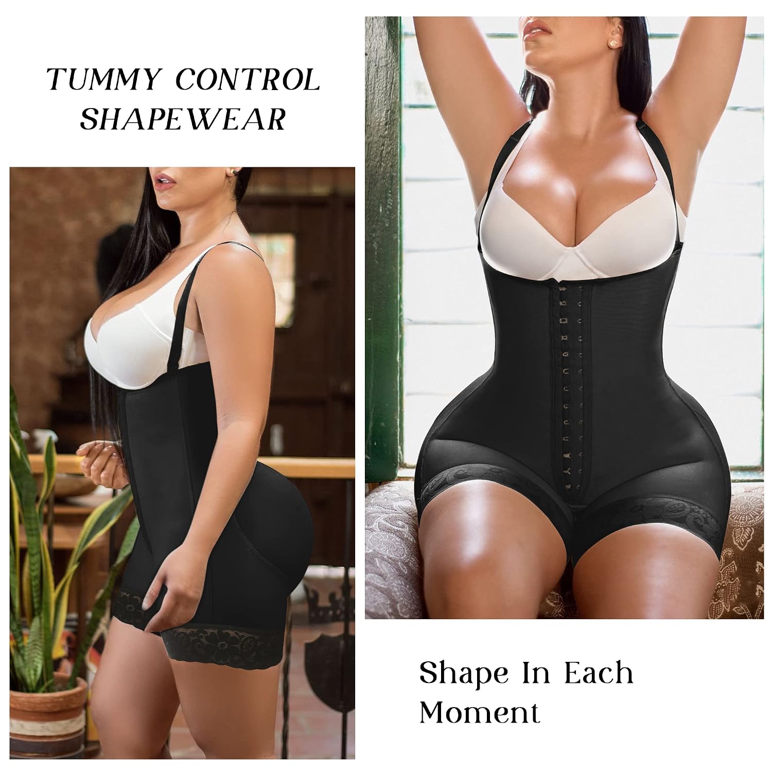 YIANNA Tummy Control Shapewear with Zipper Crotch — image 5