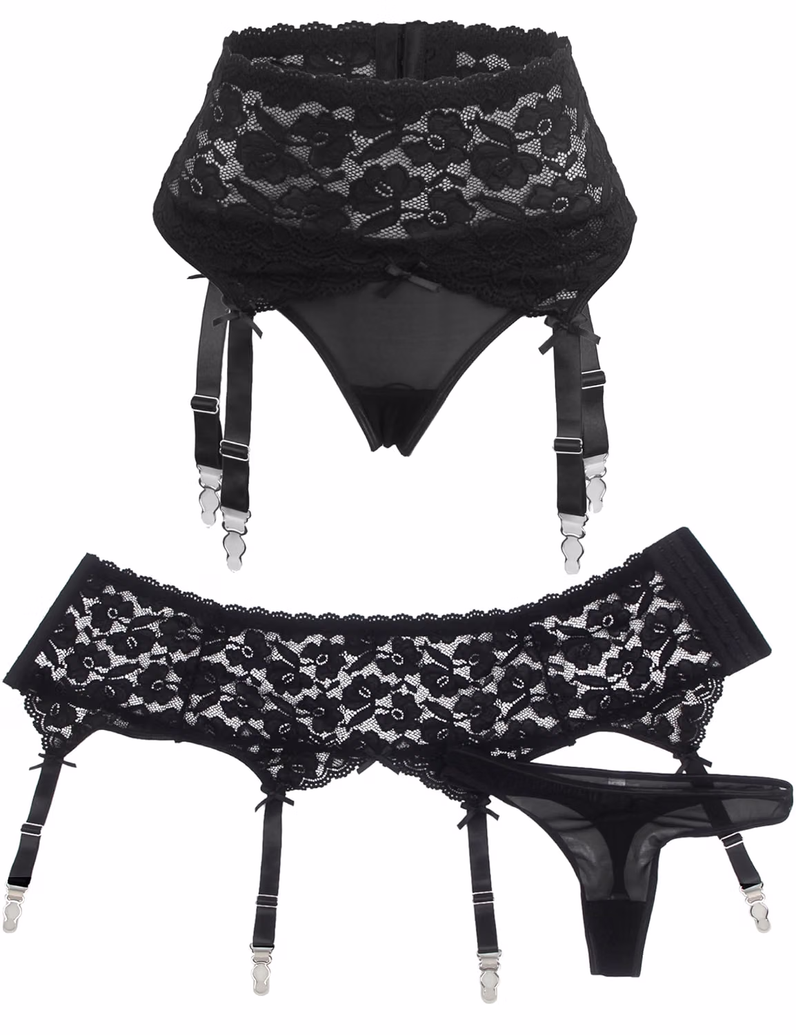 ohyeah High Waisted Garter Belt for Stockings — image 6