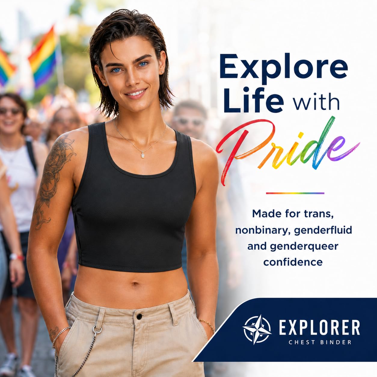 LGBT UNICORNS Chest Binder for FTM Trans — image 8