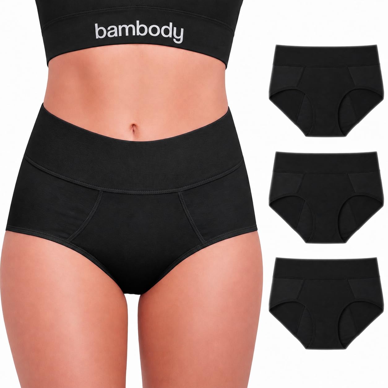 Bambody Full Protection Period Underwear for Women