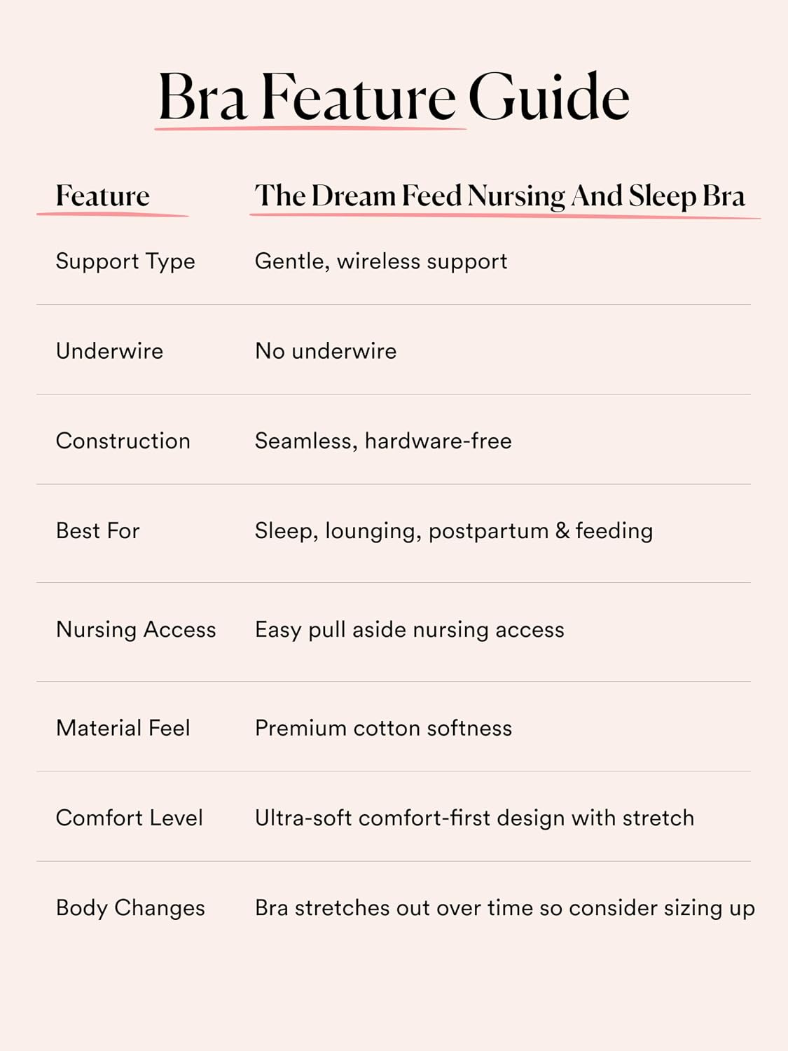 HATCH Dream Feed Nursing & Sleep Bra — image 6