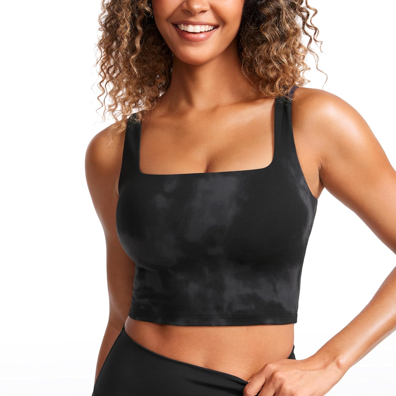 CRZ YOGA Butterluxe Square Neck Crop Tank — image 8
