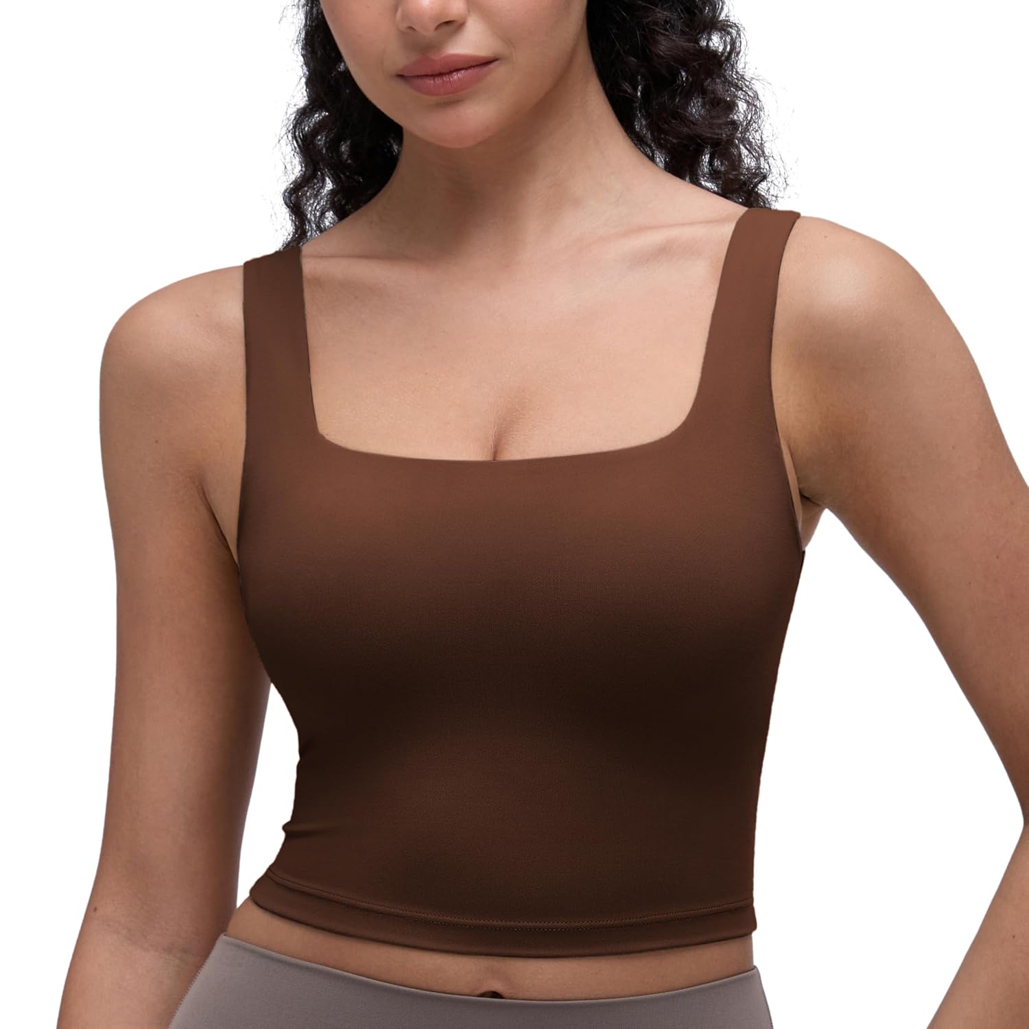 CRZ YOGA Butterluxe Square Neck Crop Tank — image 11