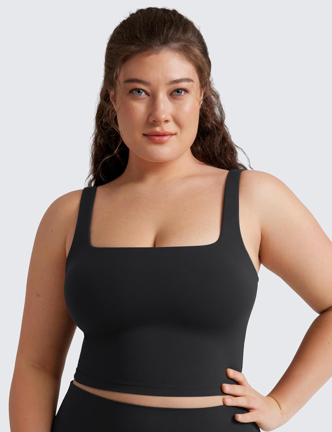 CRZ YOGA Butterluxe Square Neck Crop Tank — image 6