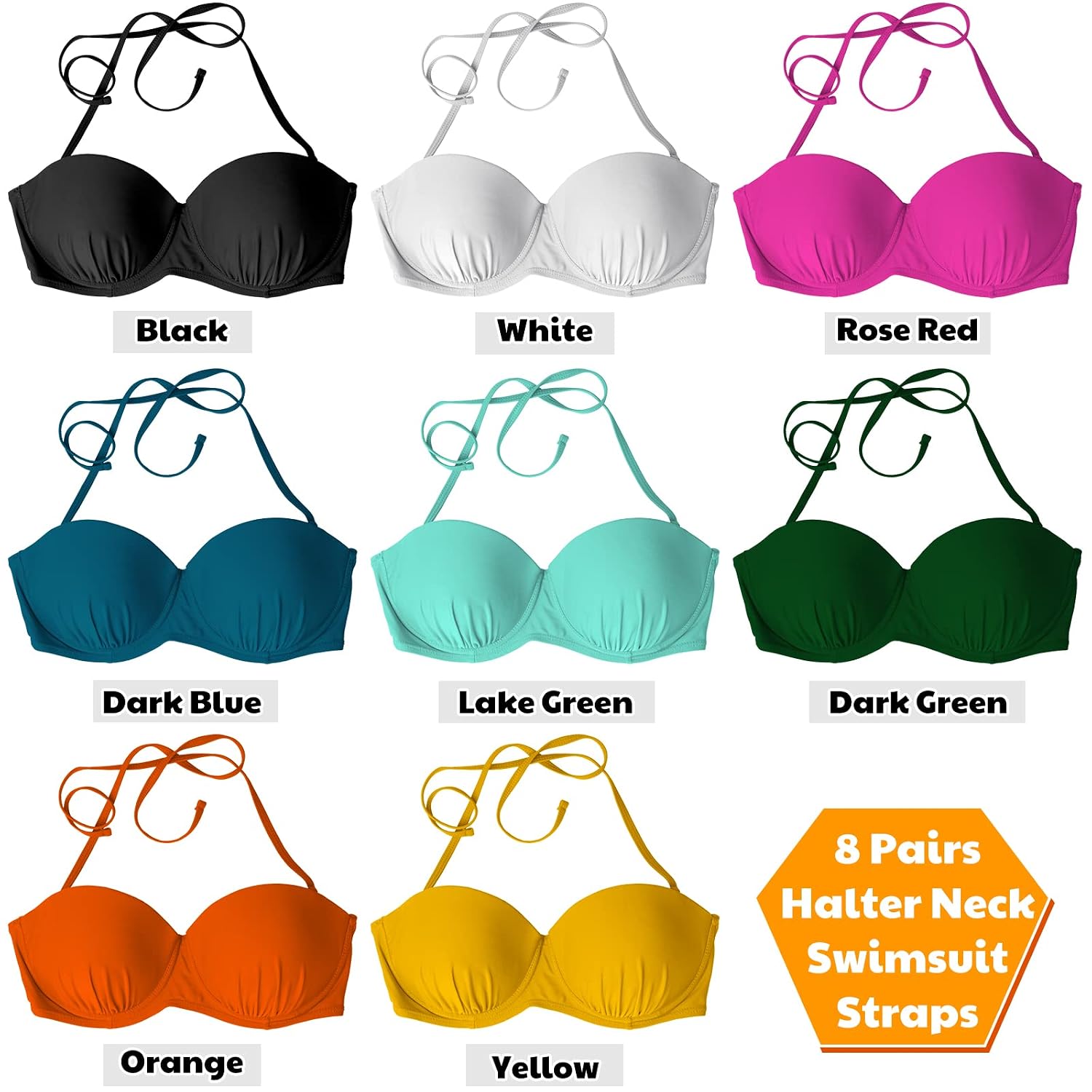 Adjustable Detachable Swimsuit Straps for Women — image 3