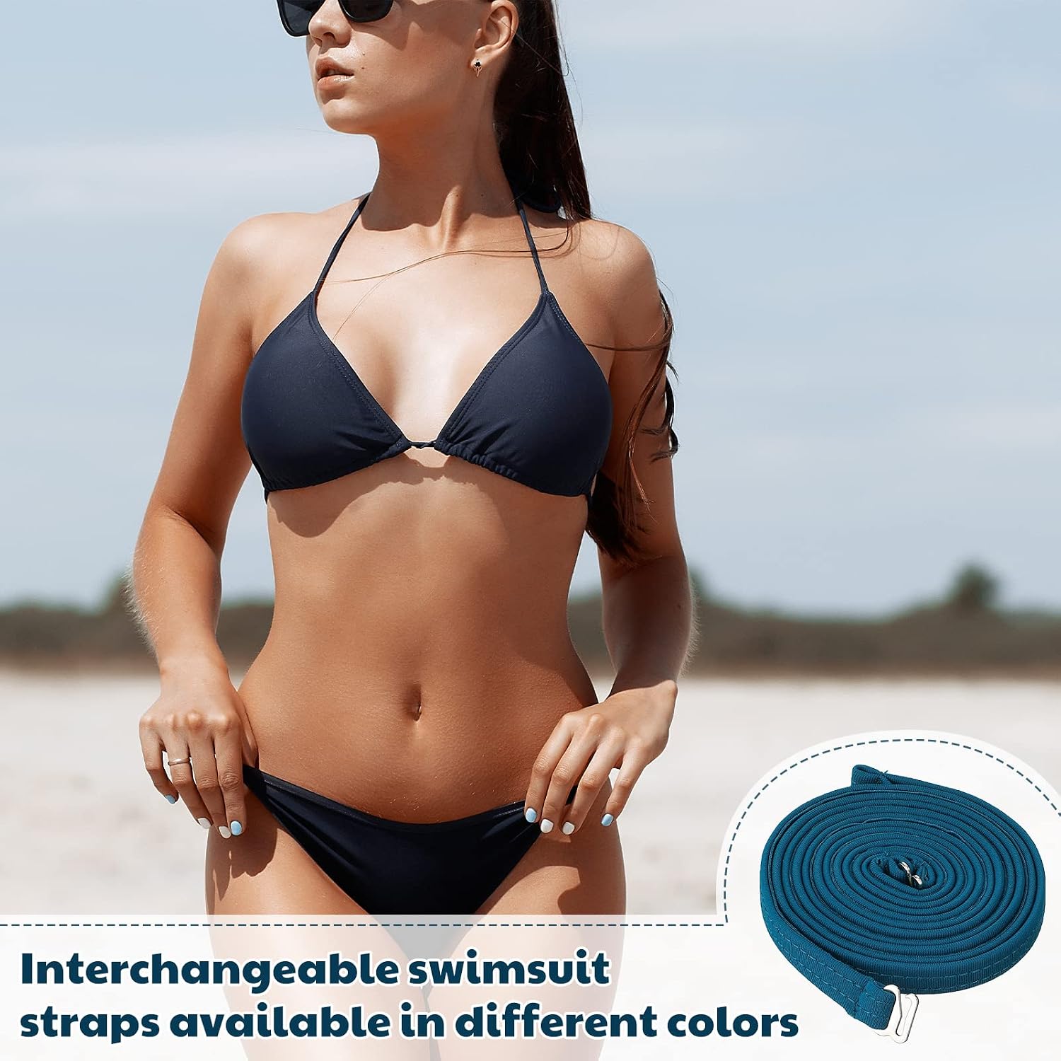 Adjustable Detachable Swimsuit Straps for Women — image 7