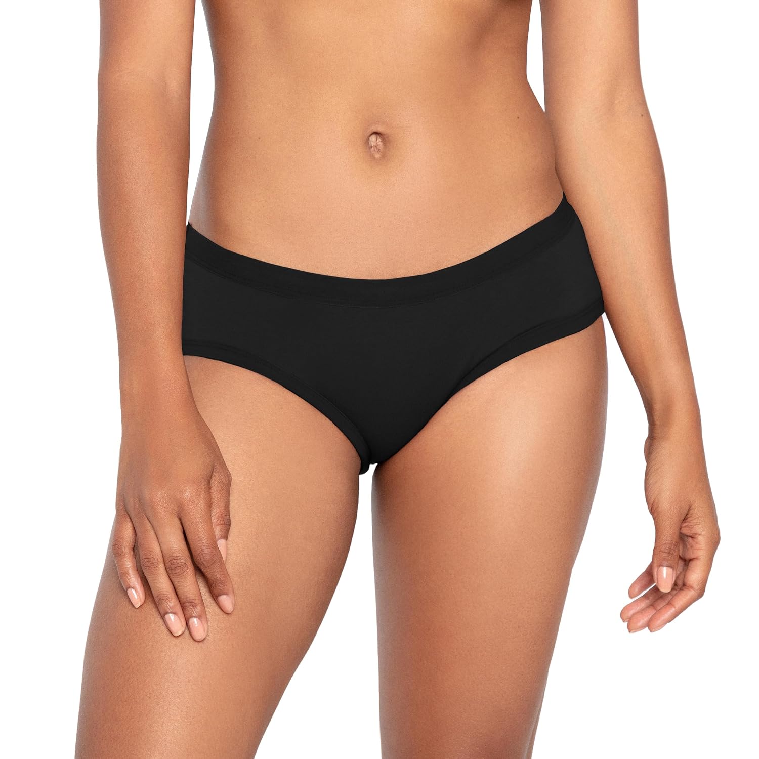Period. Brushed Microfiber Absorbent Bikini Period Underwear