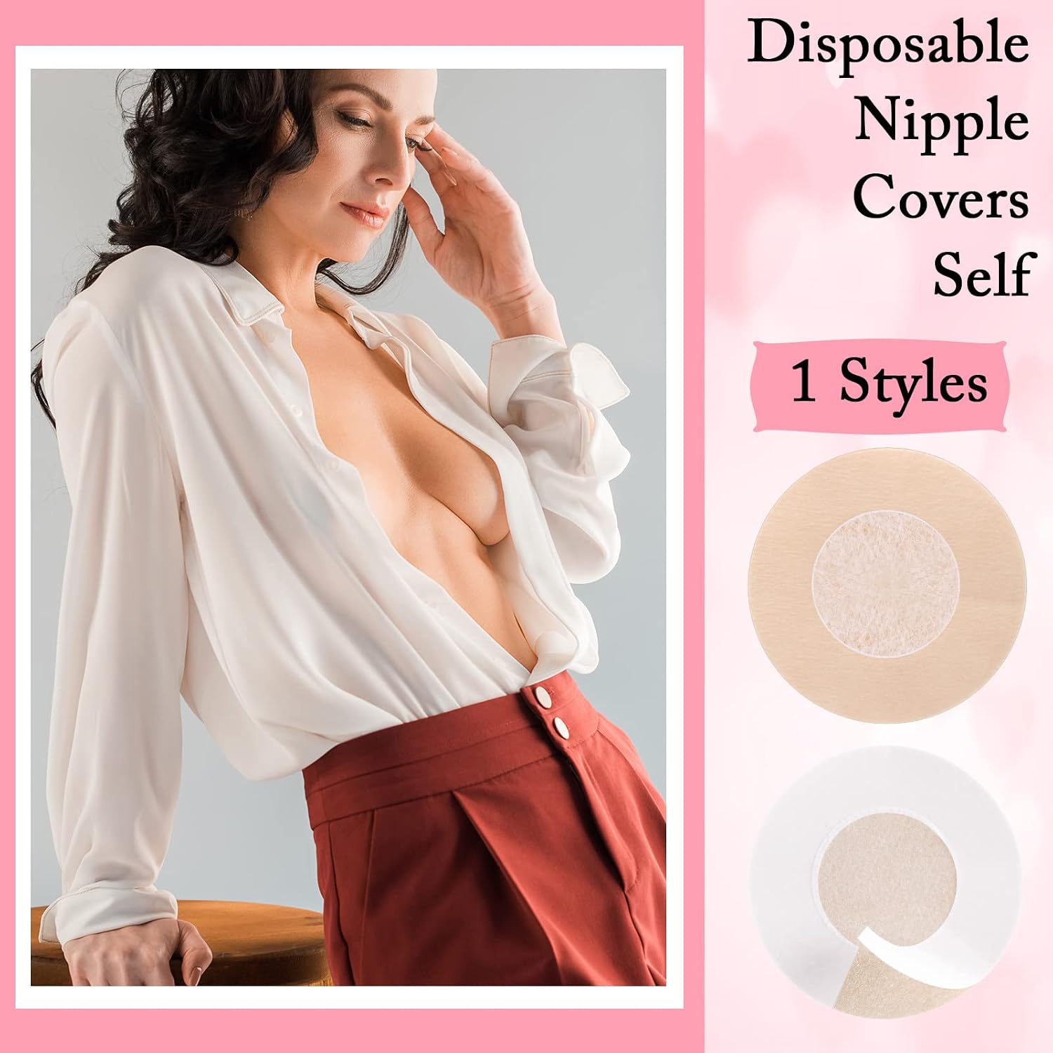 Handepo Disposable Non-Adhesive Nipple Covers — image 4