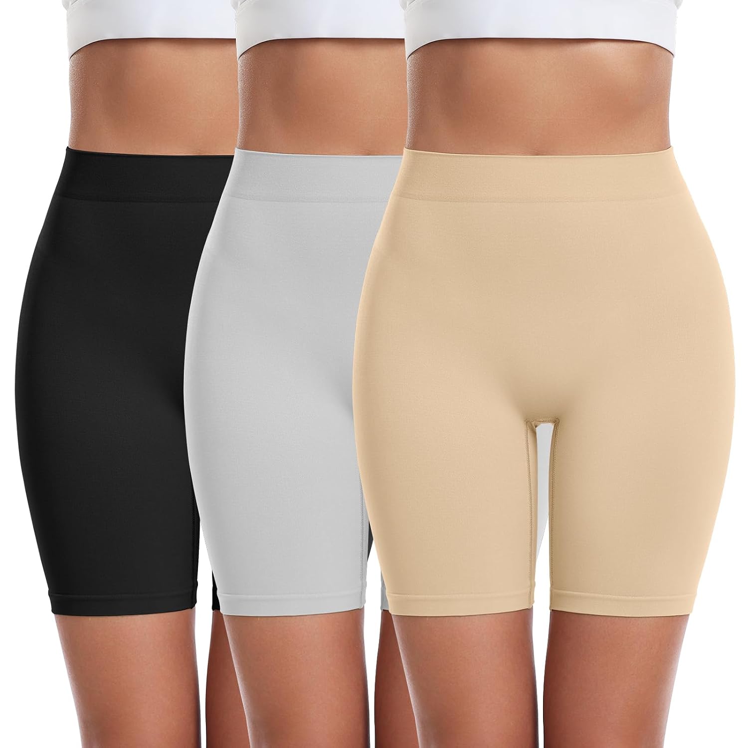 FRESBEIT Anti Chafing Slip Shorts for Women