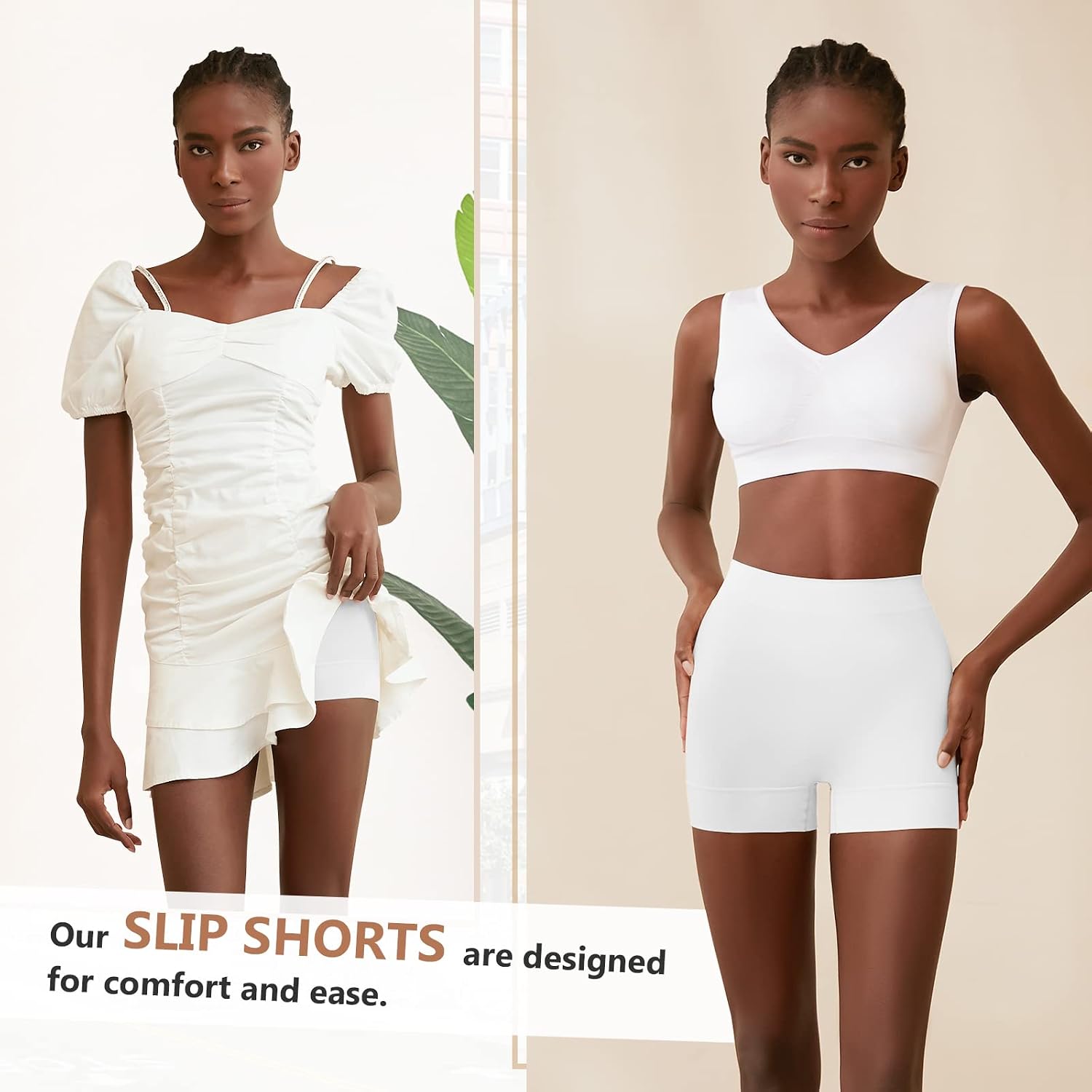 YADIFEN Seamless Anti Chafing Boyshort Panties — image 5