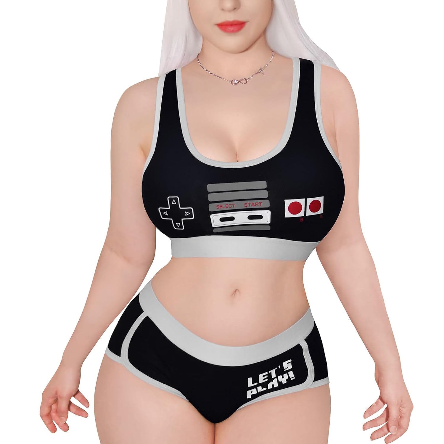 Littleforbig Cotton Camisole and Panty Set