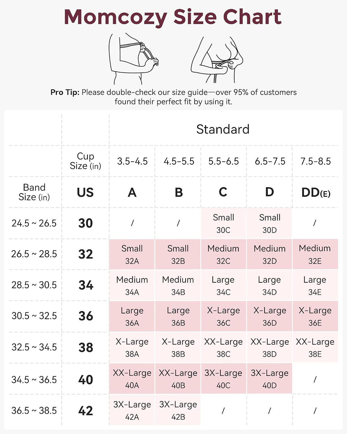 Momcozy Seamless Comfort Nursing Bra for Breastfeeding — image 5