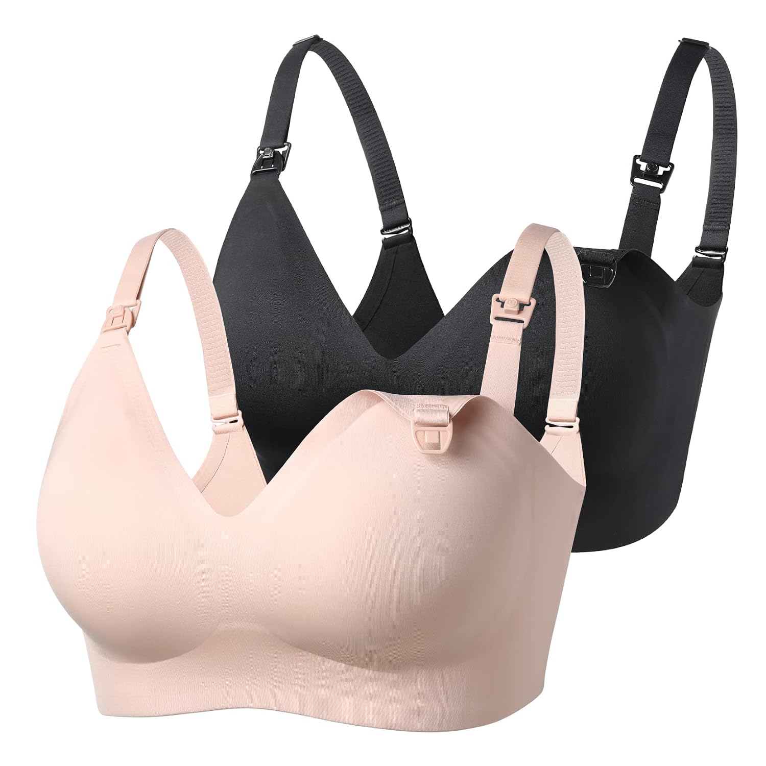 Momcozy Seamless Comfort Nursing Bra for Breastfeeding — image 10