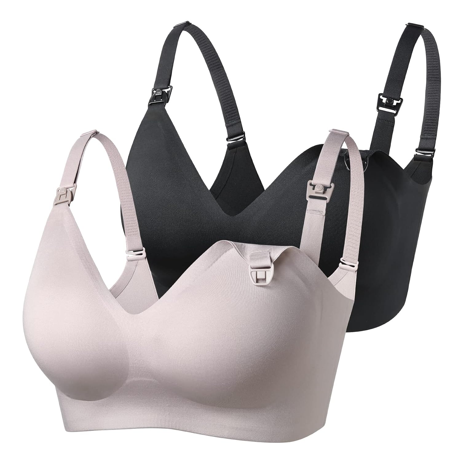 Momcozy Seamless Comfort Nursing Bra for Breastfeeding — image 12