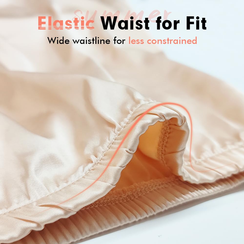 MANCYFIT Satin Half Slip Mini Skirt — image 3
