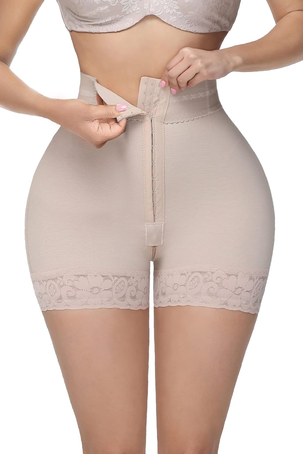 SHAPSHE High Waisted Tummy Control Shapewear Shorts