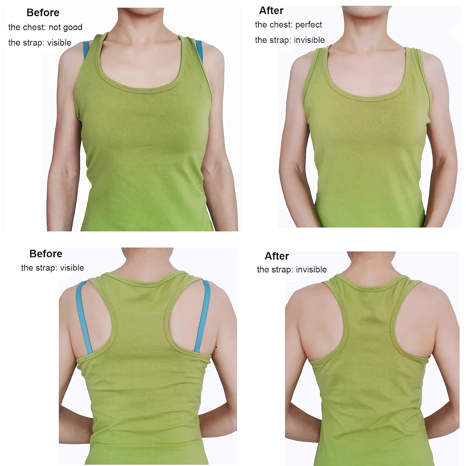 LUCSIS Bra Strap Holders Non Slip Clips — image 5
