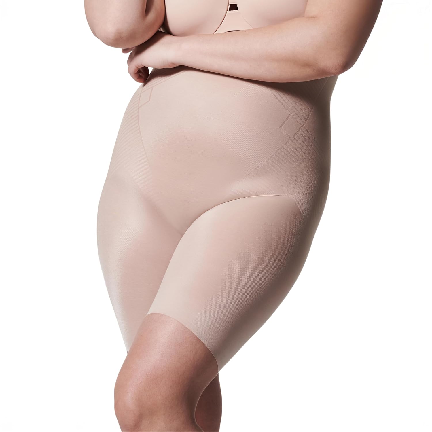 SPANX Invisible High-Waisted Mid-Thigh Shorts