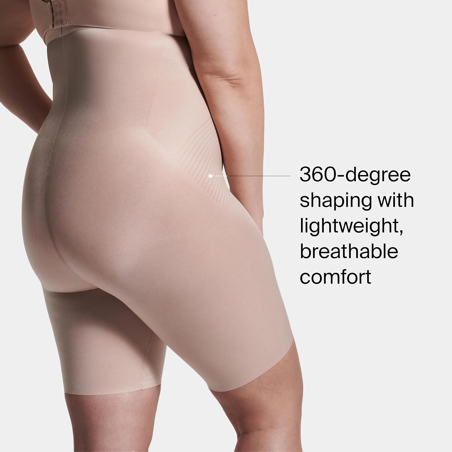 SPANX Invisible High-Waisted Mid-Thigh Shorts — image 3