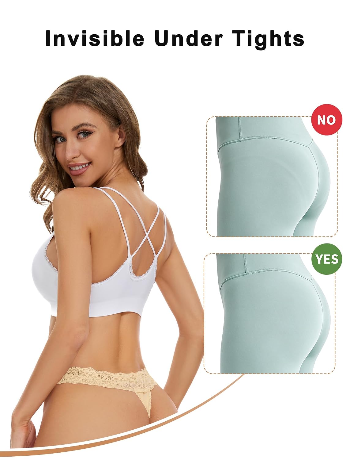 voenxe Seamless Lace Thong 5-Pack — image 7