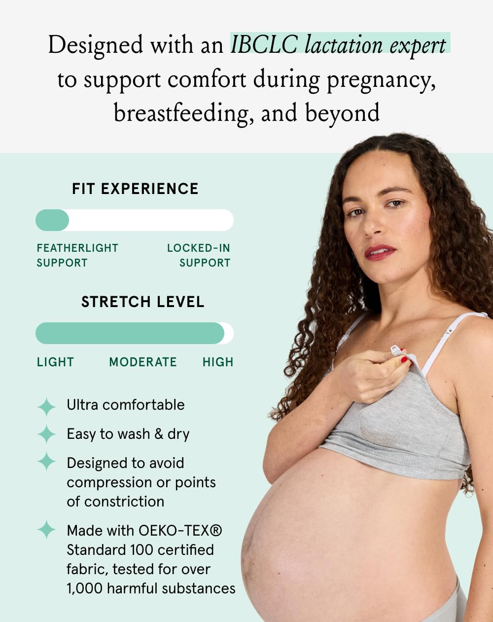 Bodily Everything Wireless Nursing & Maternity Bra — image 2