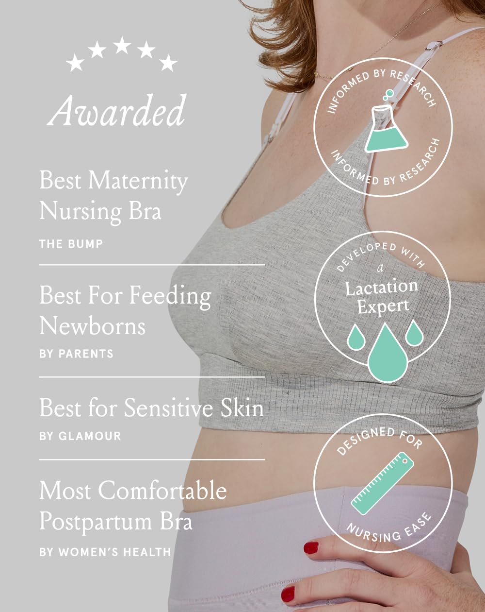 Bodily Everything Wireless Nursing & Maternity Bra — image 4