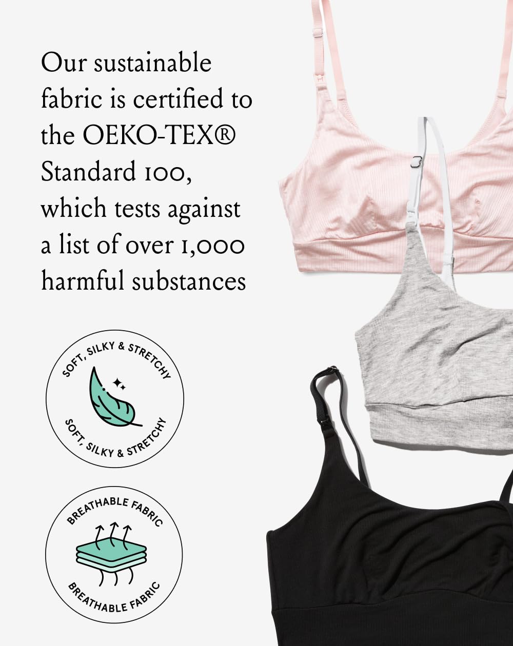 Bodily Everything Wireless Nursing & Maternity Bra — image 5