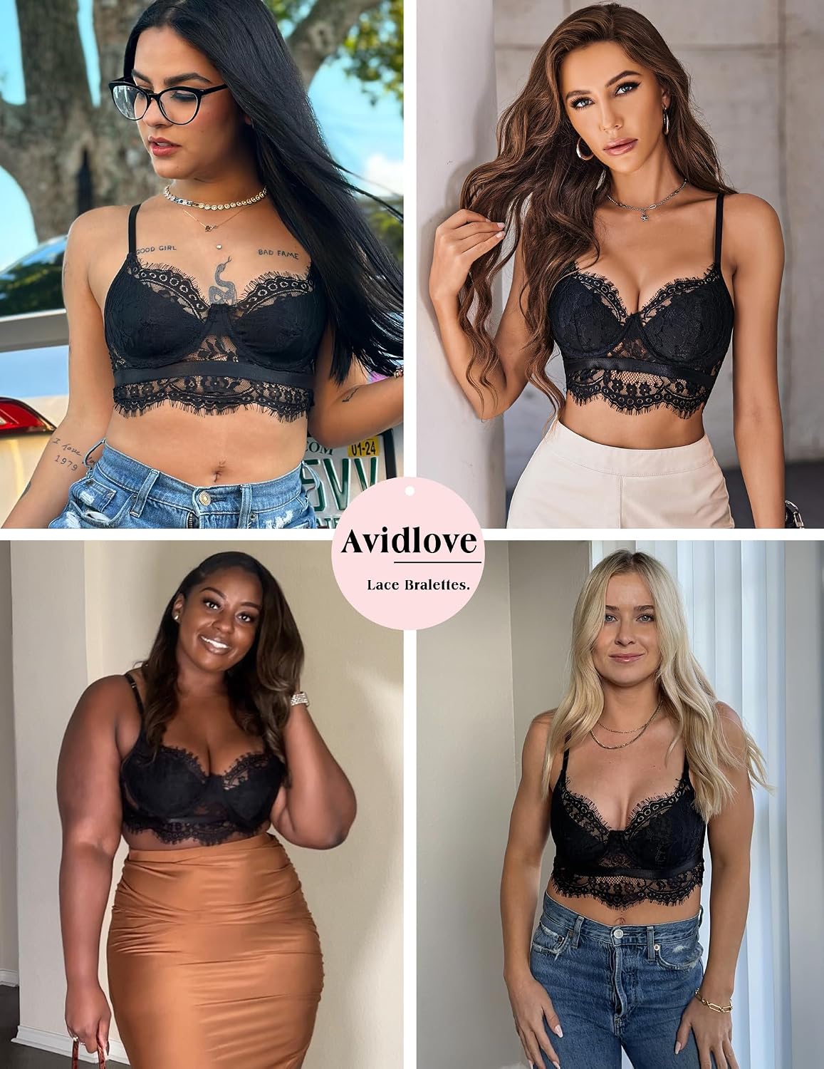 Avidlove Lace Strap Bustier Cami Top — image 7