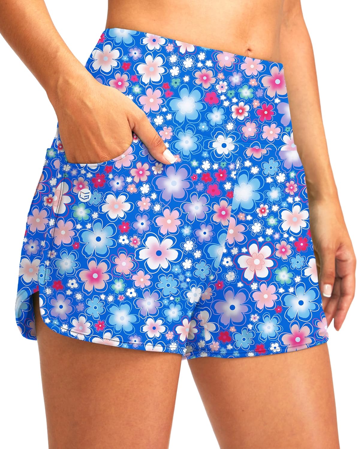 Women's Swim Board Shorts with Pockets — image 4