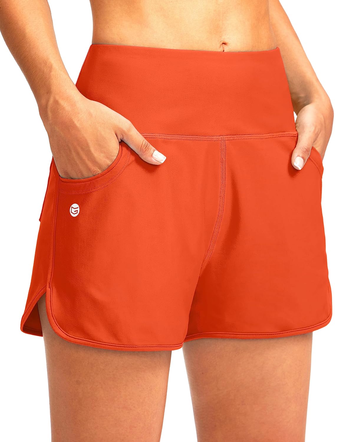 Women's Swim Board Shorts with Pockets — image 5