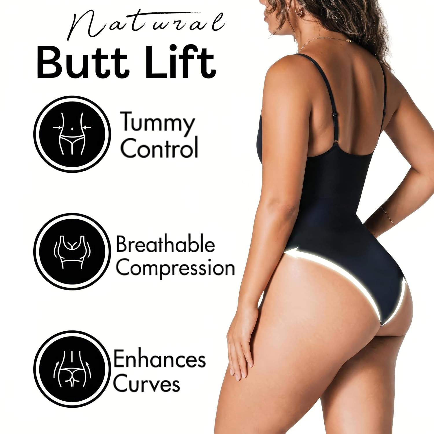 Herslims Tummy Control Seamless Bodysuit — image 4