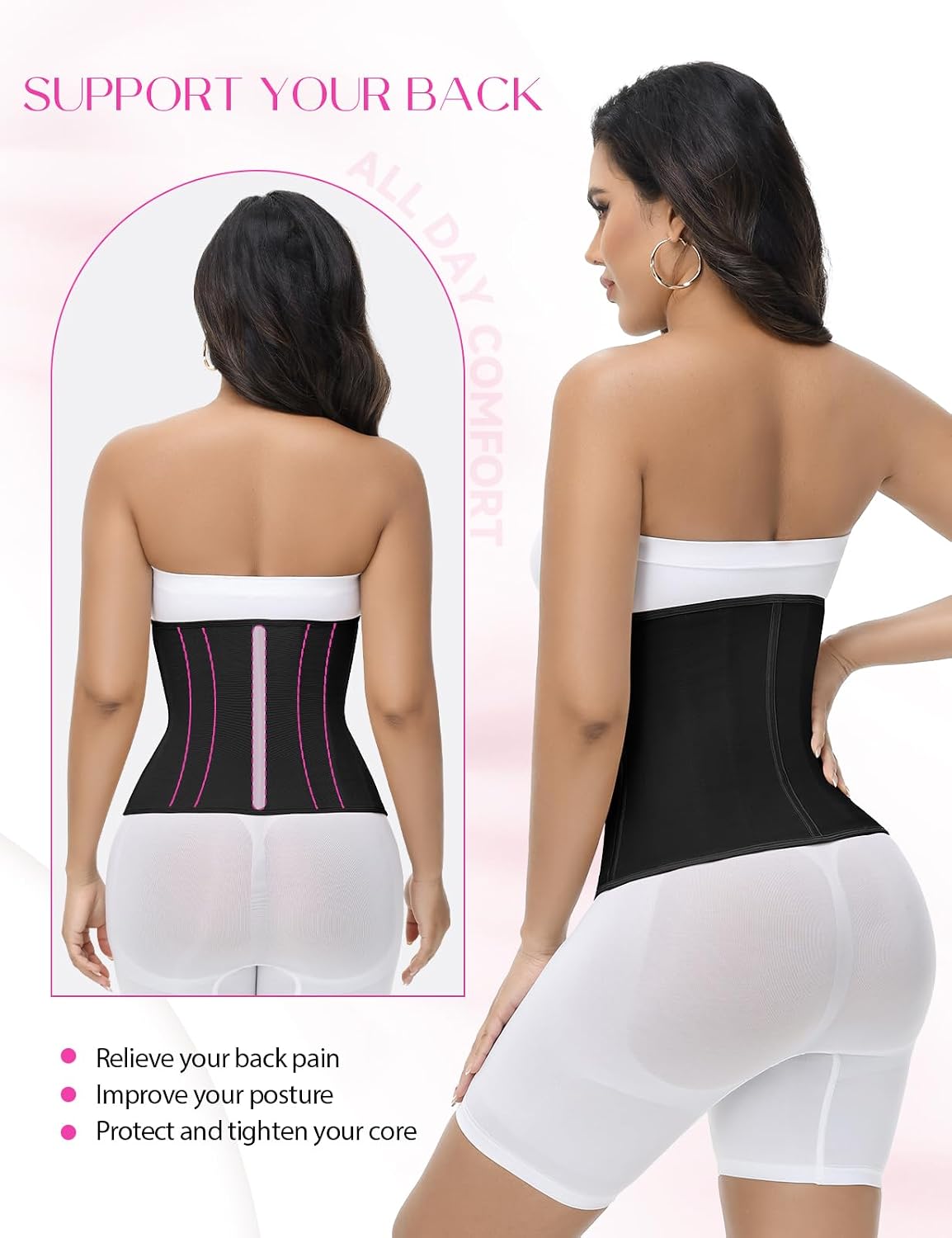 SHAPSHE Tummy Control Waist Trainer Cincher — image 6