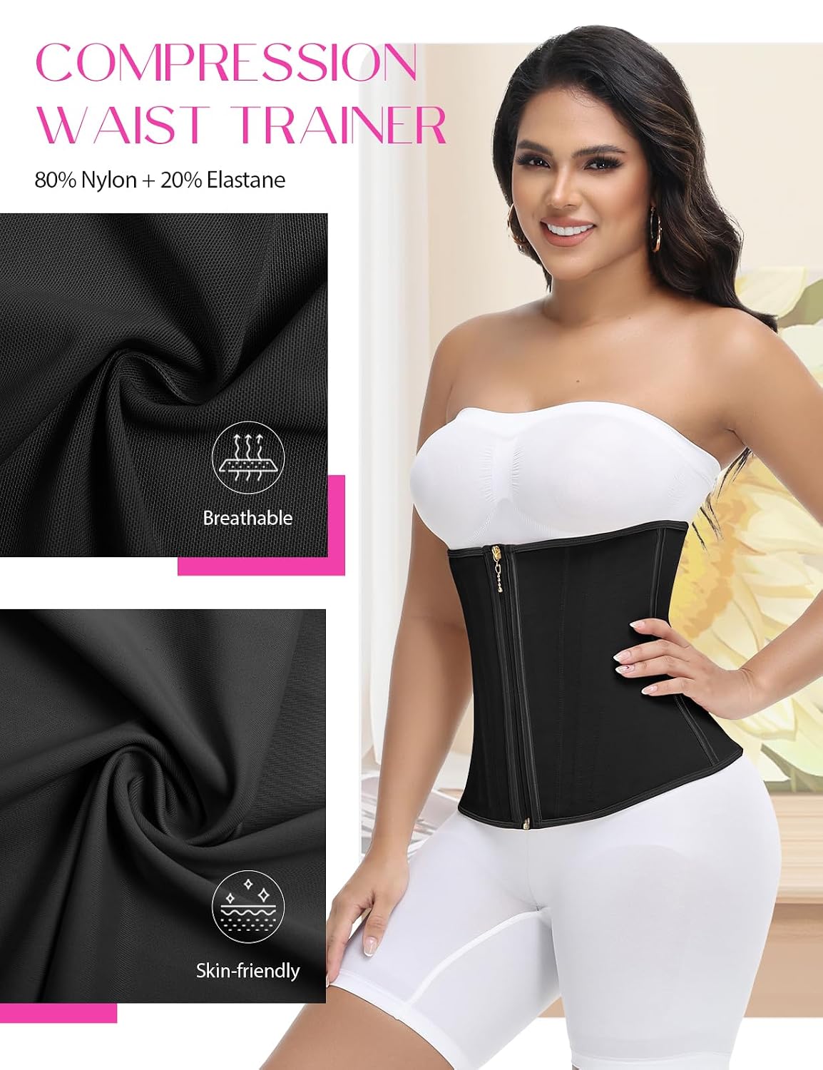 SHAPSHE Tummy Control Waist Trainer Cincher — image 8