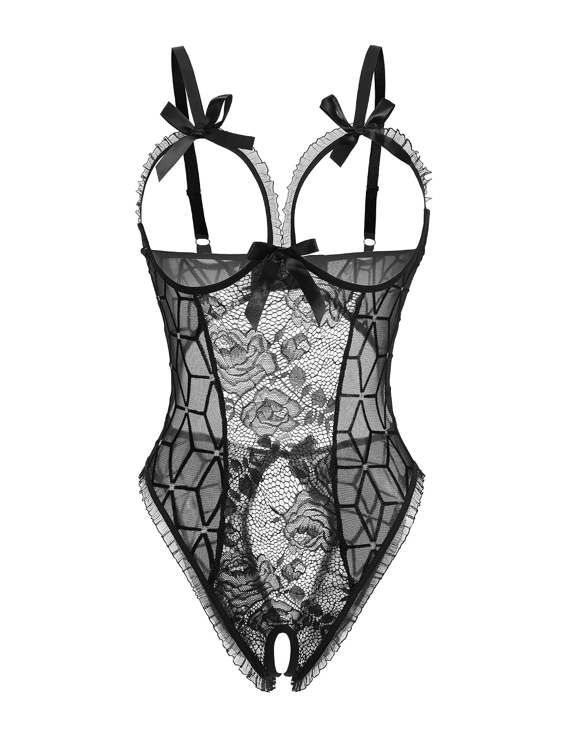 Avidlove One Piece Lace Babydoll Bodysuit — image 9