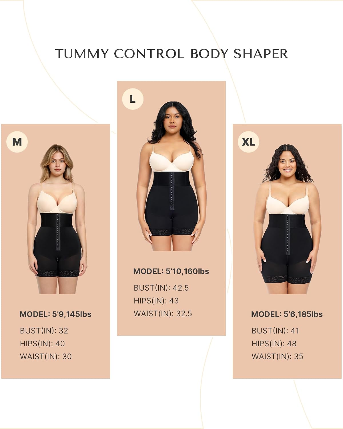 SHAPELLX High Waist Tummy Control Shapewear Shorts — image 6