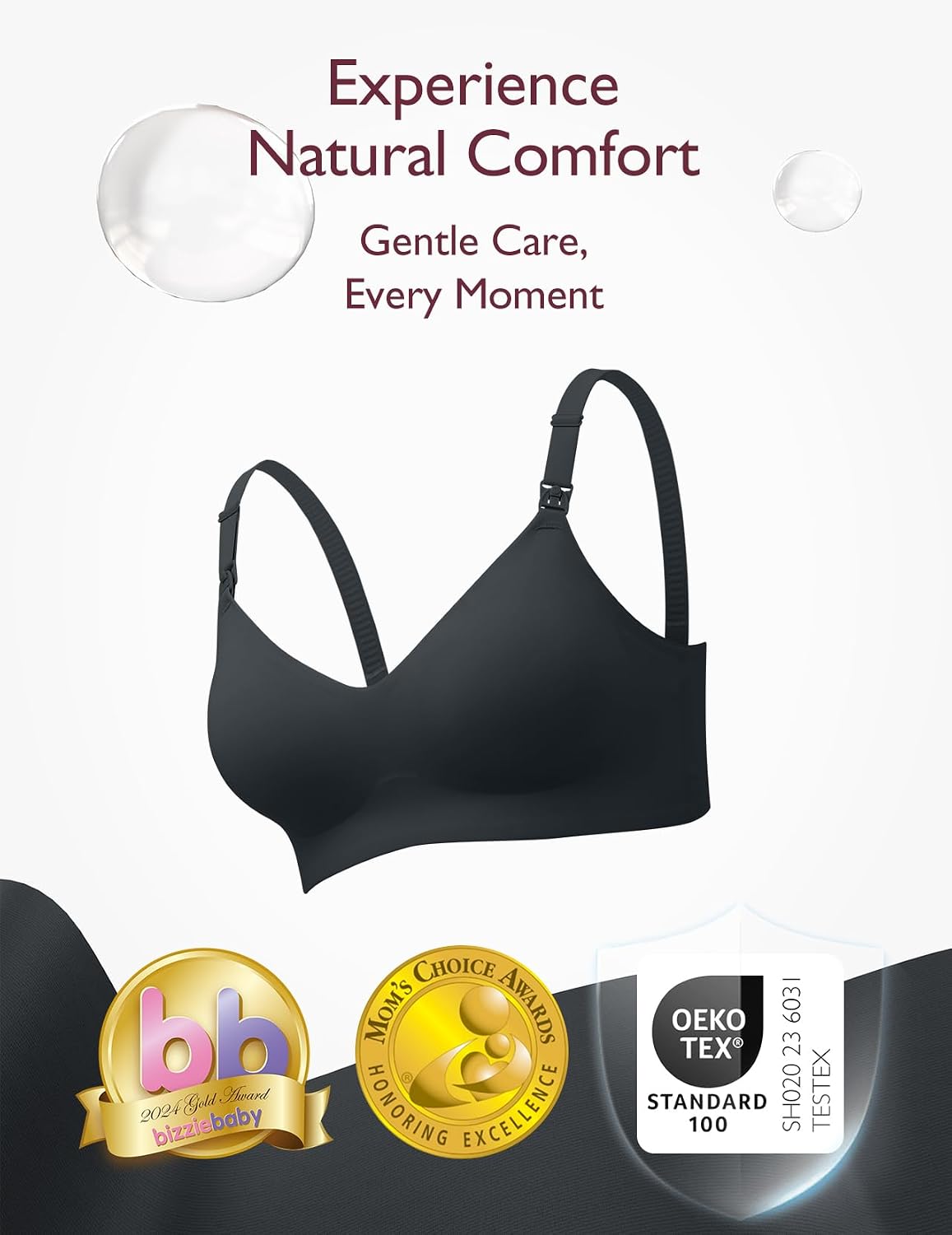 Momcozy Natural Shape Seamless Nursing Bra — image 3
