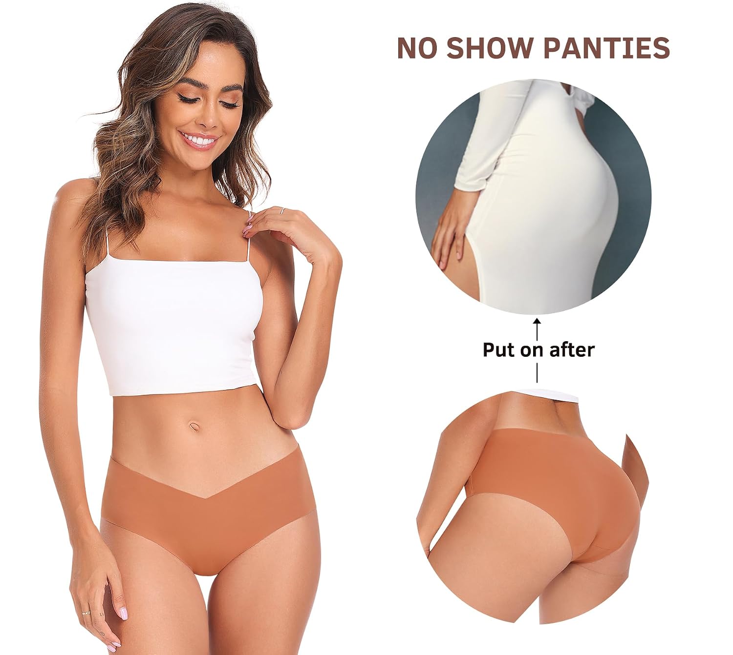 Altheanray Women's Silky Seamless Cheeky Panties — image 3