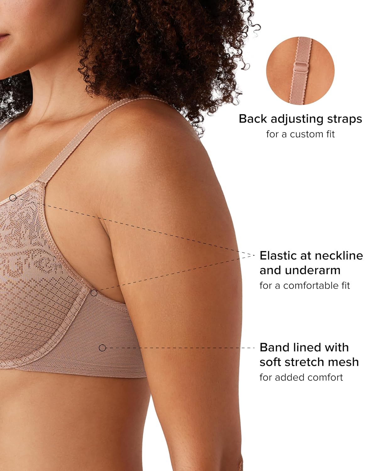 Wacoal Visual Effects Minimizer Bra — image 4