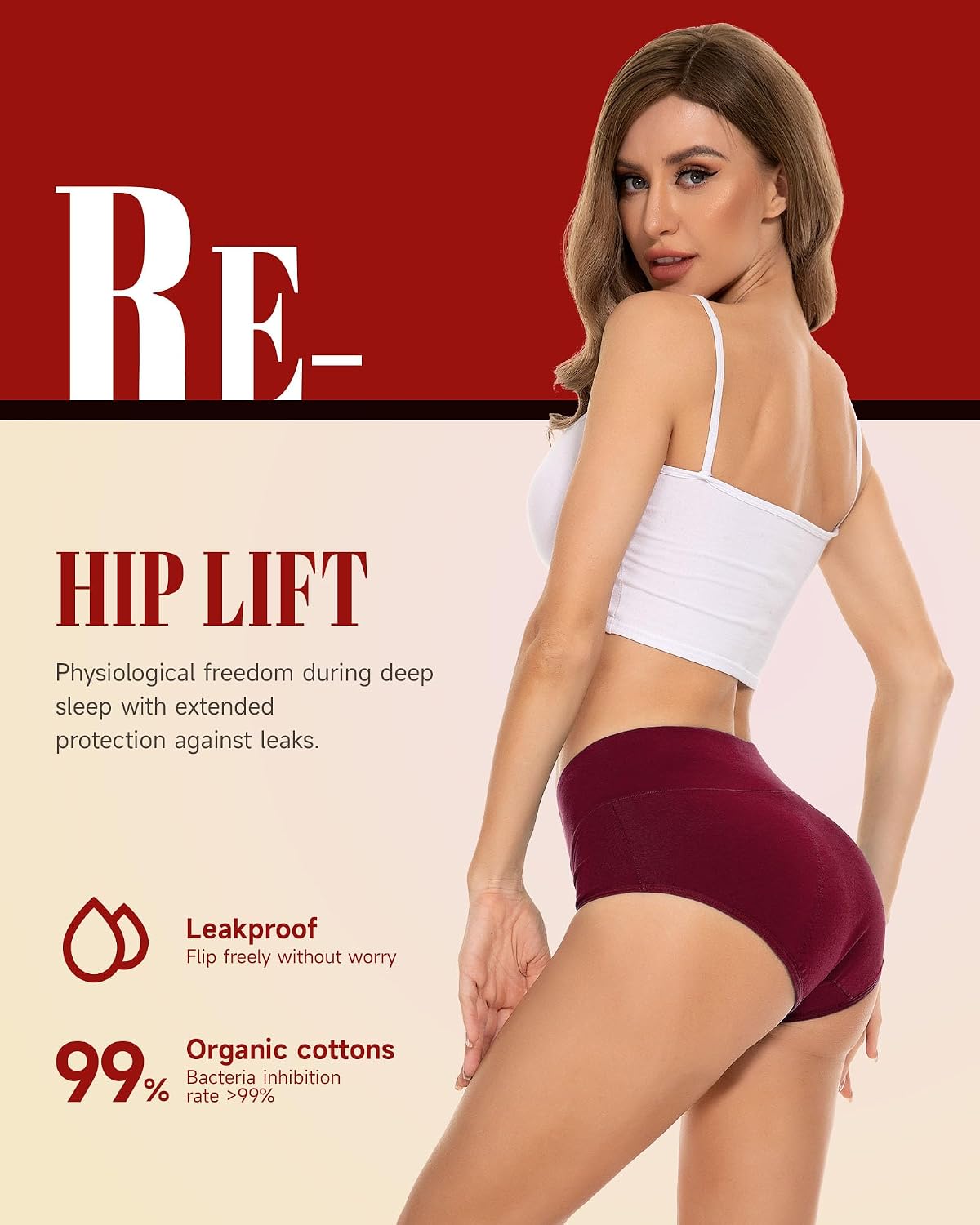 Rdiner Heavy Flow Period Underwear 3 Pack — image 3