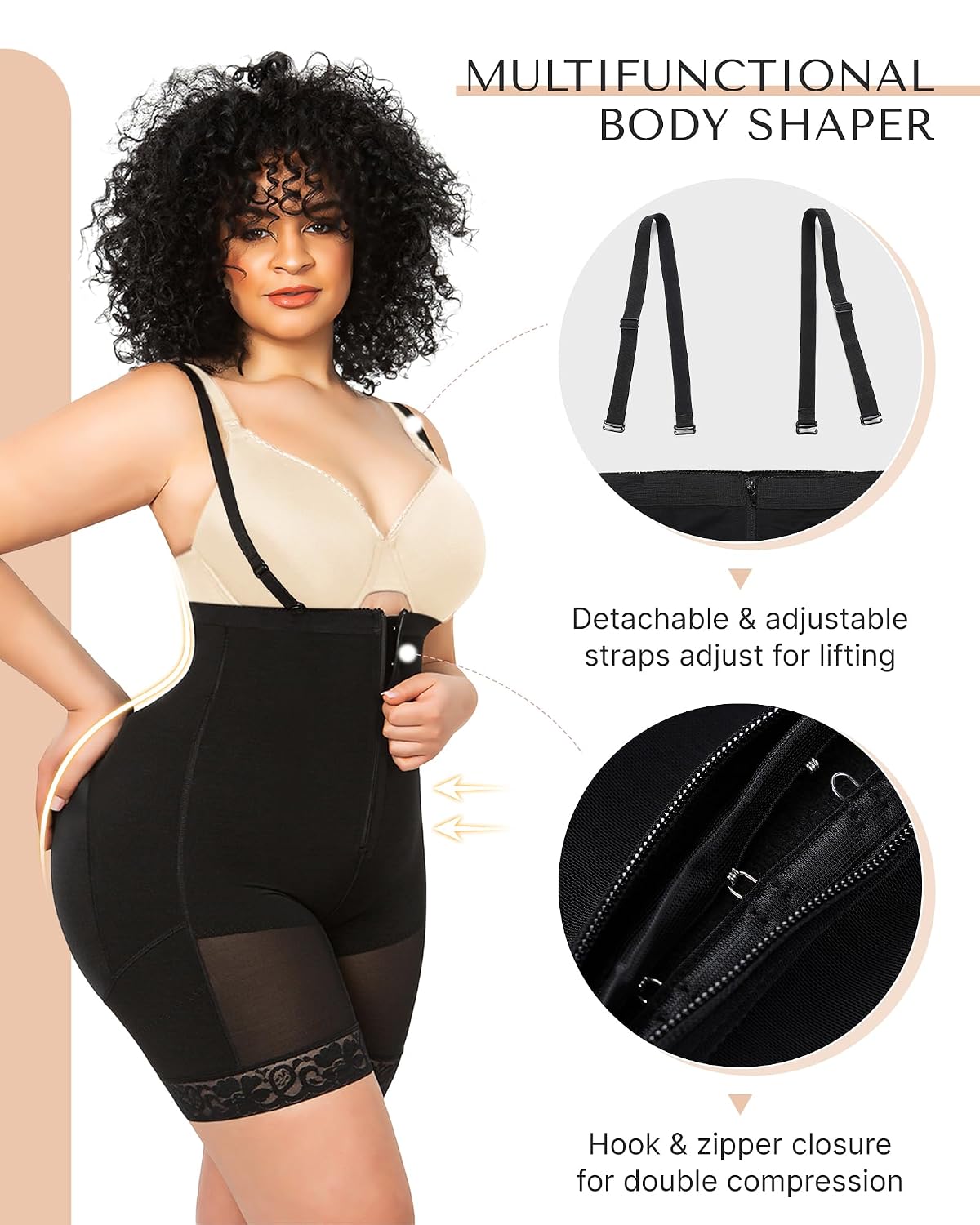 SHAPELLX Tummy Control Butt Lifting Bodysuit — image 2