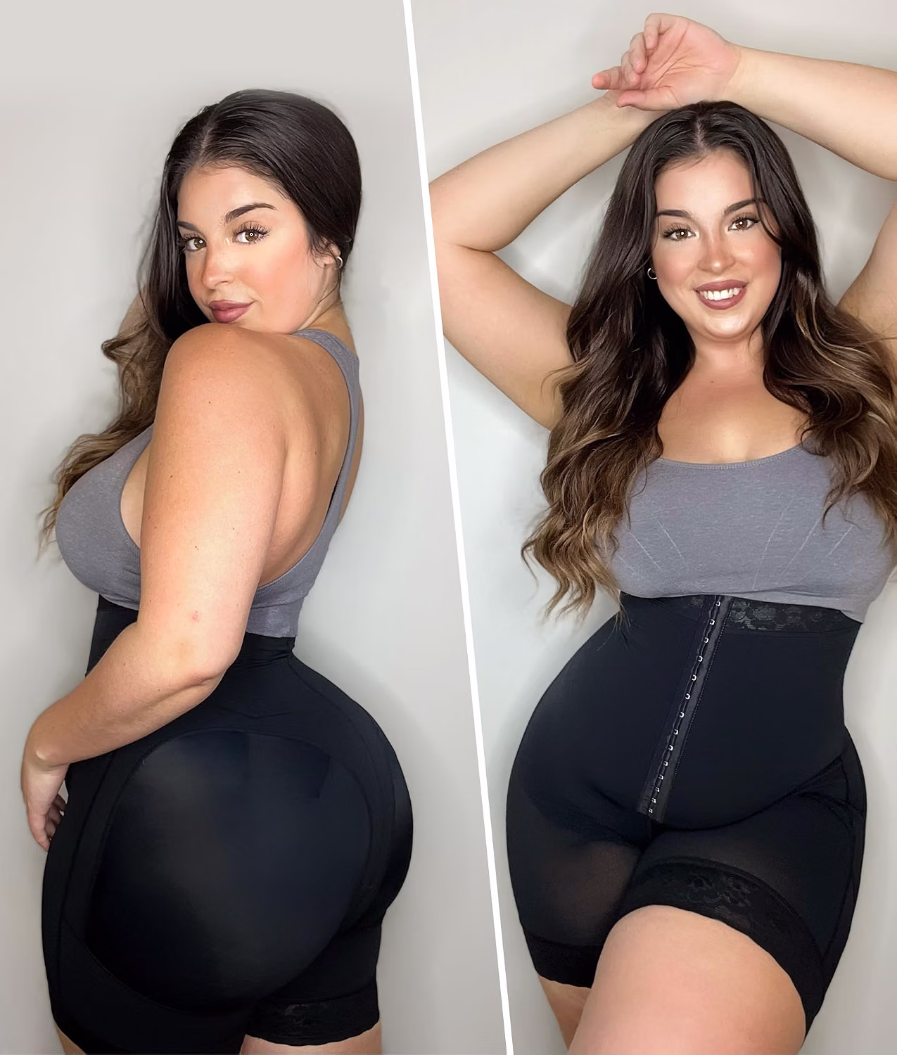 YIANNA Strapless Tummy Control Colombian Faja Body Shaper — image 5
