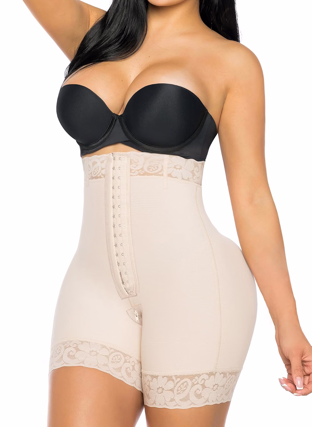 YIANNA Strapless Tummy Control Colombian Faja Body Shaper — image 8