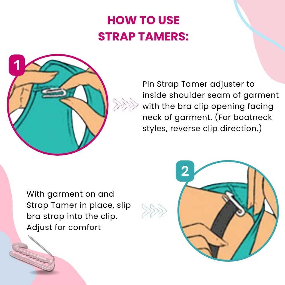 Strap Tamers Bra Strap Holders & Clips — image 4