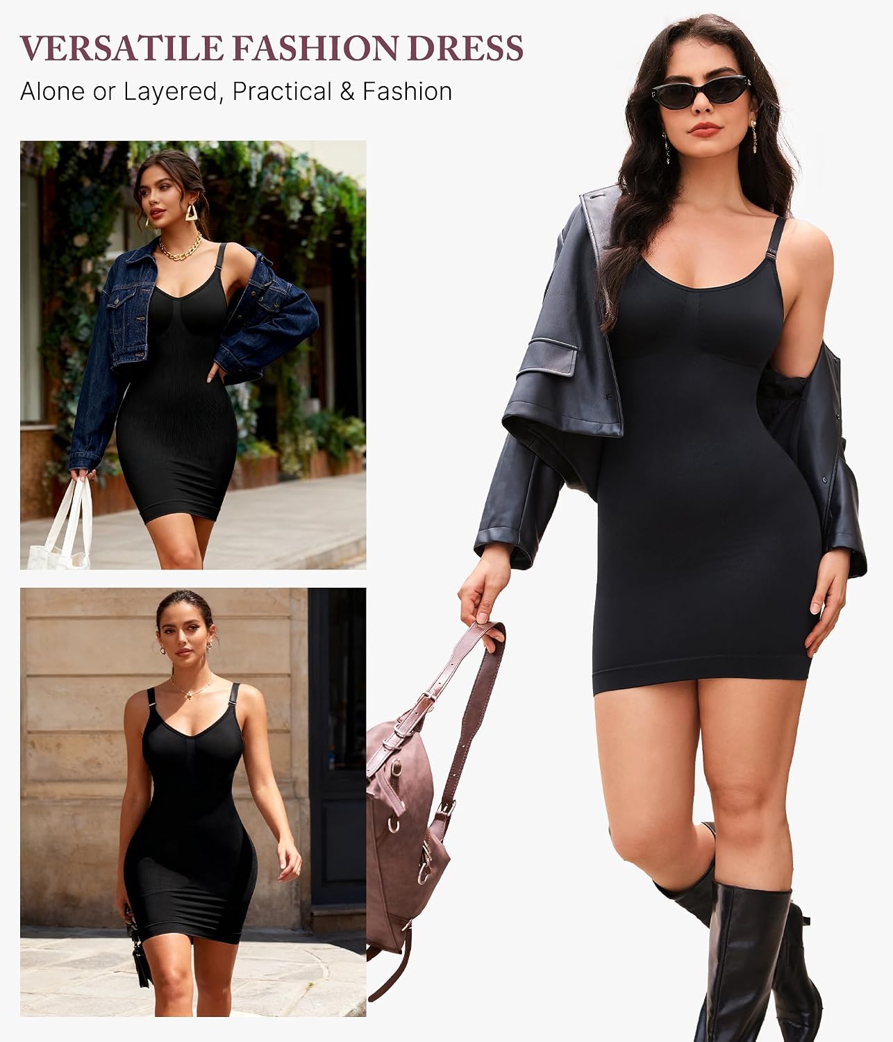 RDSIANE Full Slip Shapewear Dress with Butt Lift — image 5
