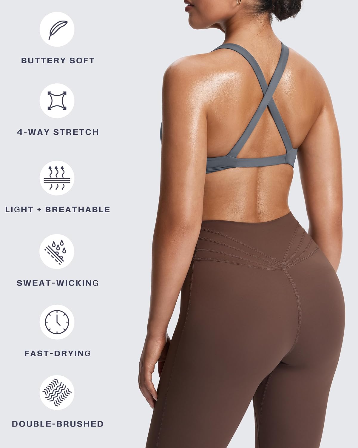 Aoxjox Satara Low Impact Sports Bra — image 4