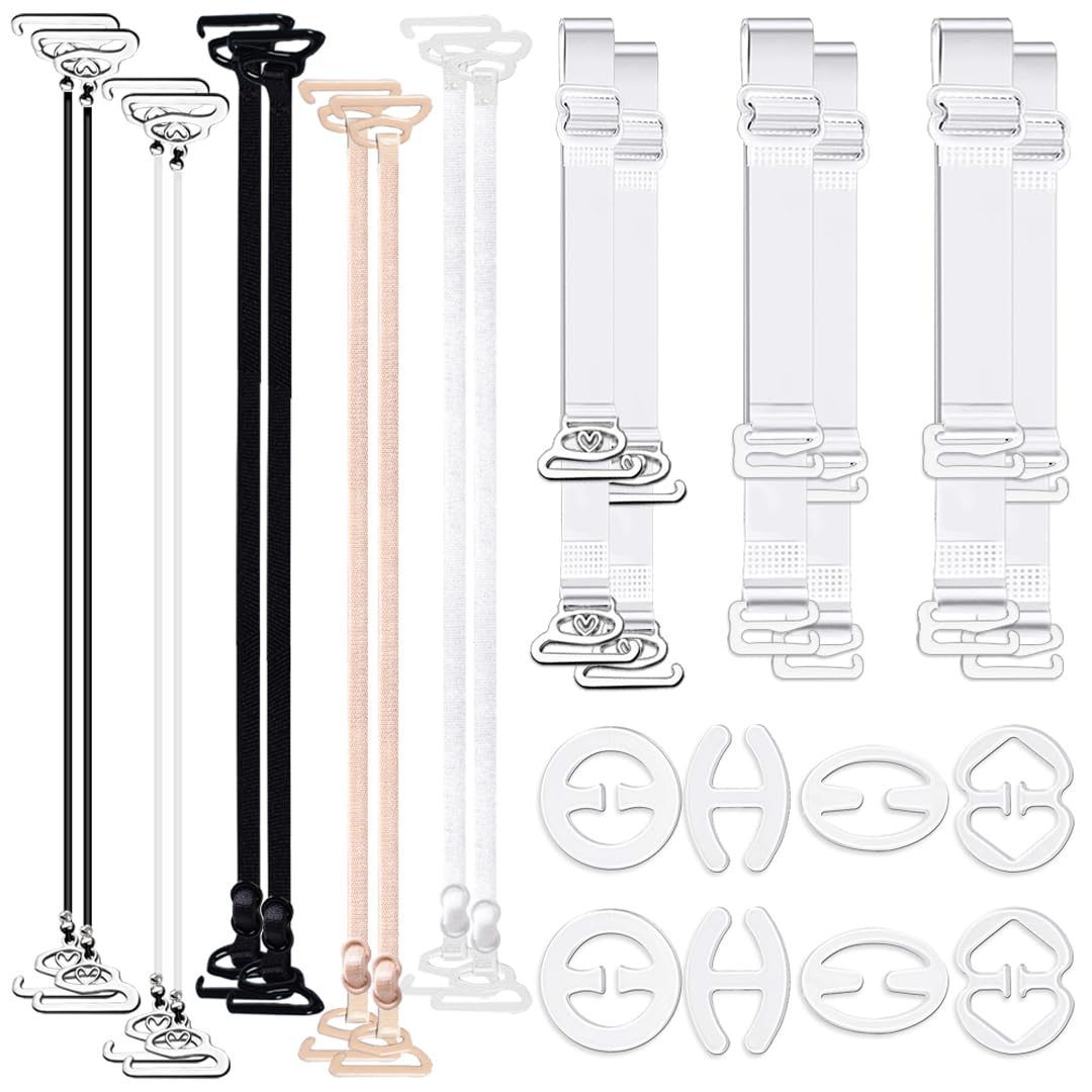 CONTIVICO Invisible Clear Bra Straps Set