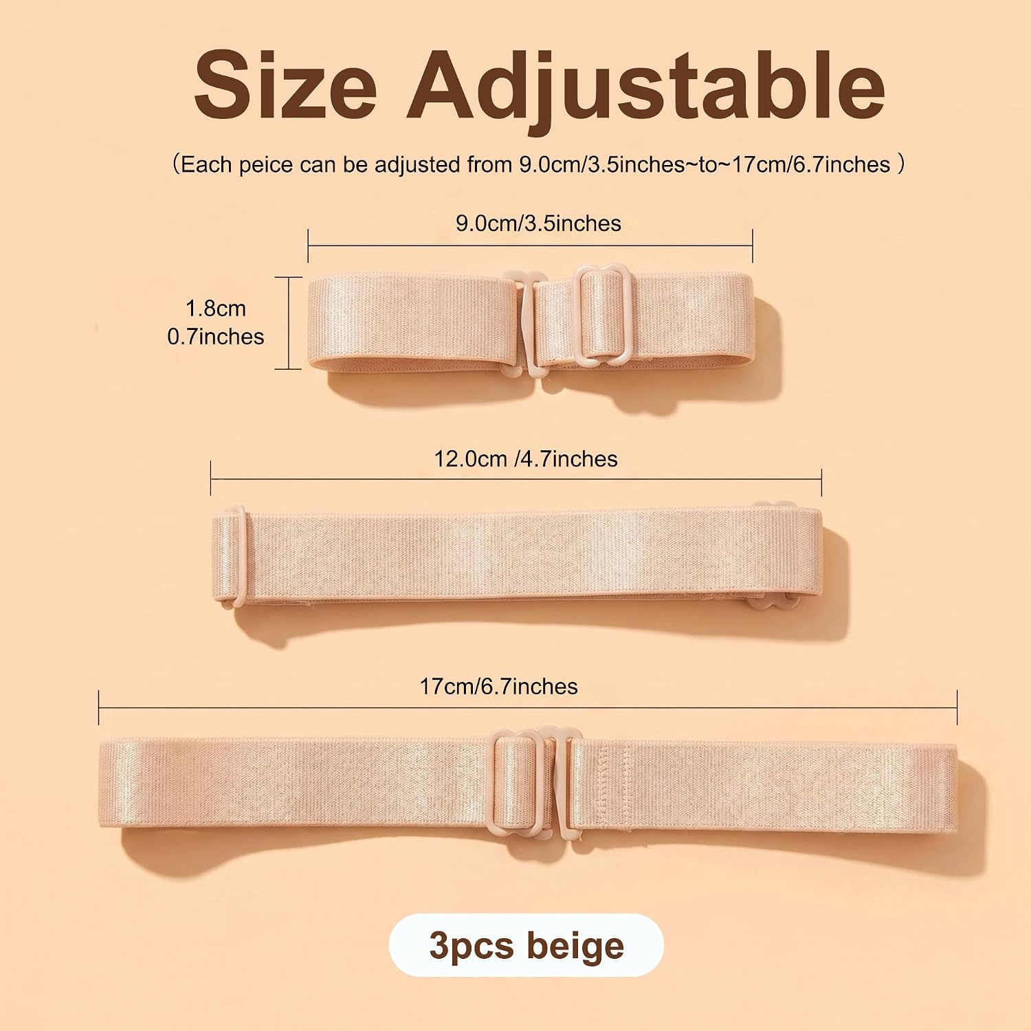 LUCSIS Bra Strap Holders for Slipping Straps — image 2