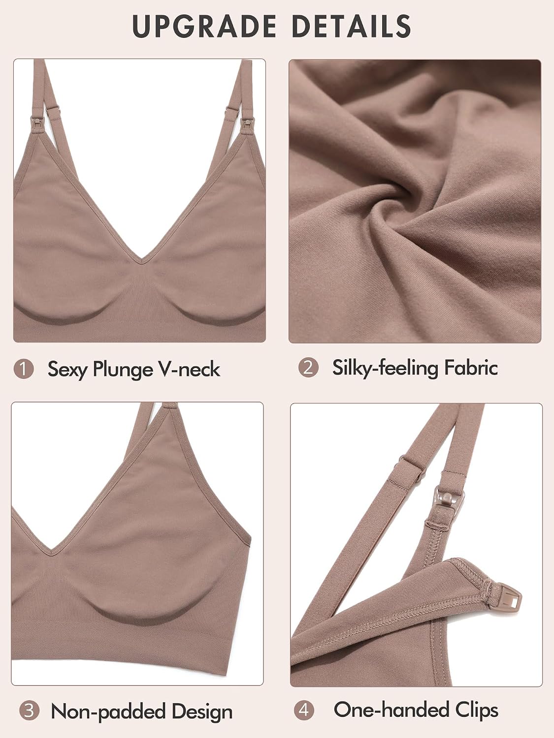 MOMANDA Seamless Nursing Bra for Women — image 5