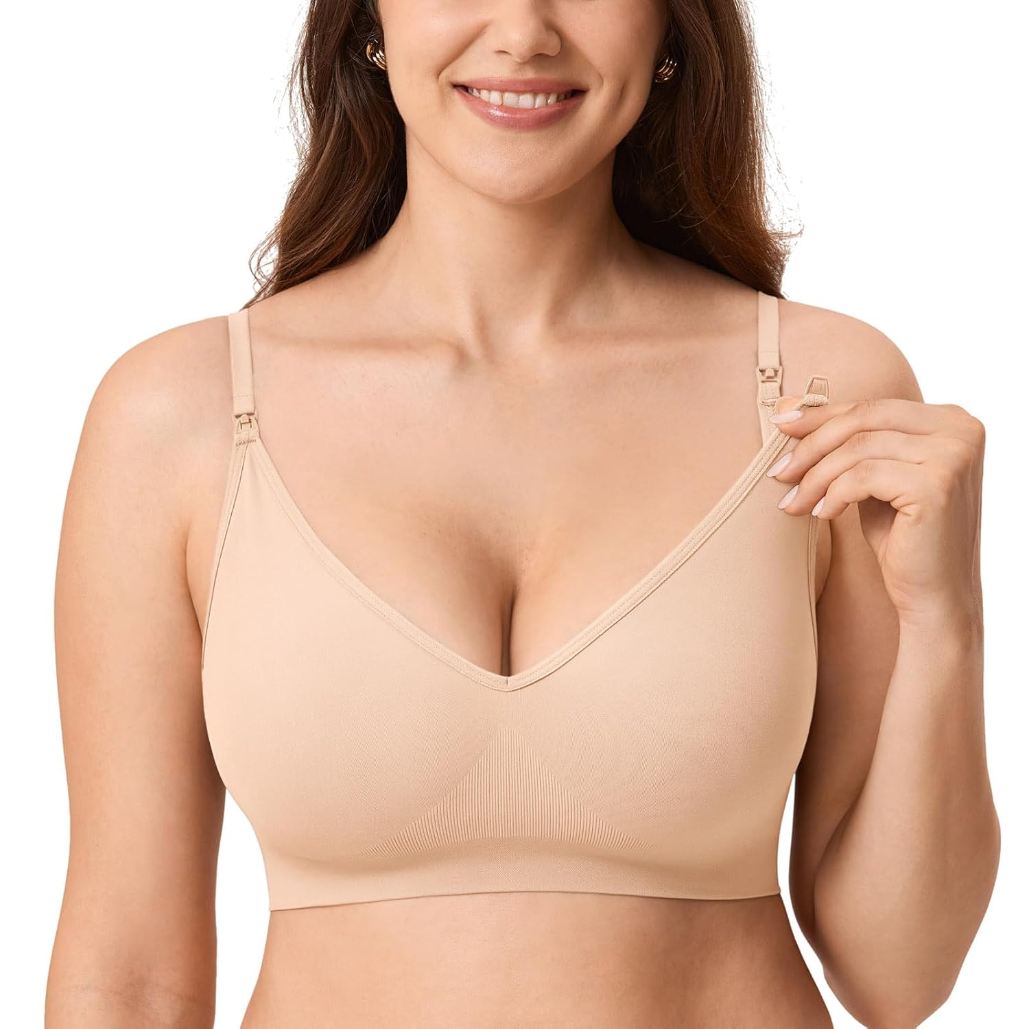 MOMANDA Seamless Nursing Bra for Women — image 8